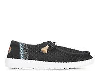 Women's HEYDUDE Wendy Perf Canvas Casual Shoes