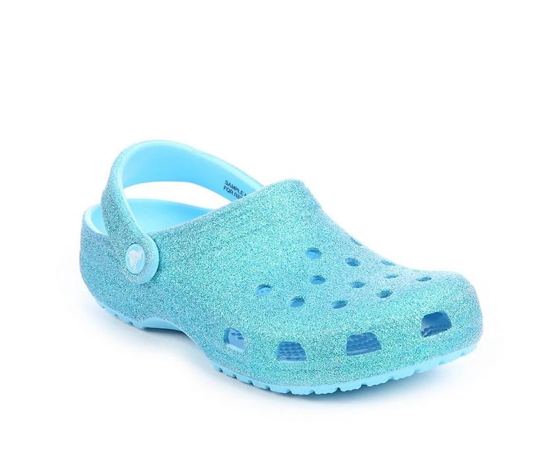 Adults' Crocs Classic Iridescent Glitter Clogs