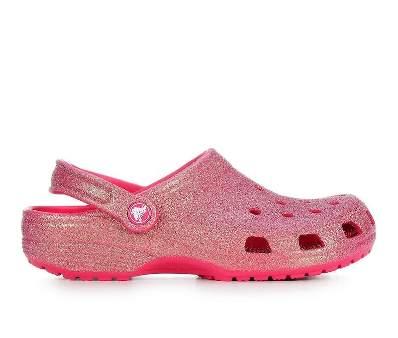Adults' Crocs Classic Iridescent Glitter Clogs