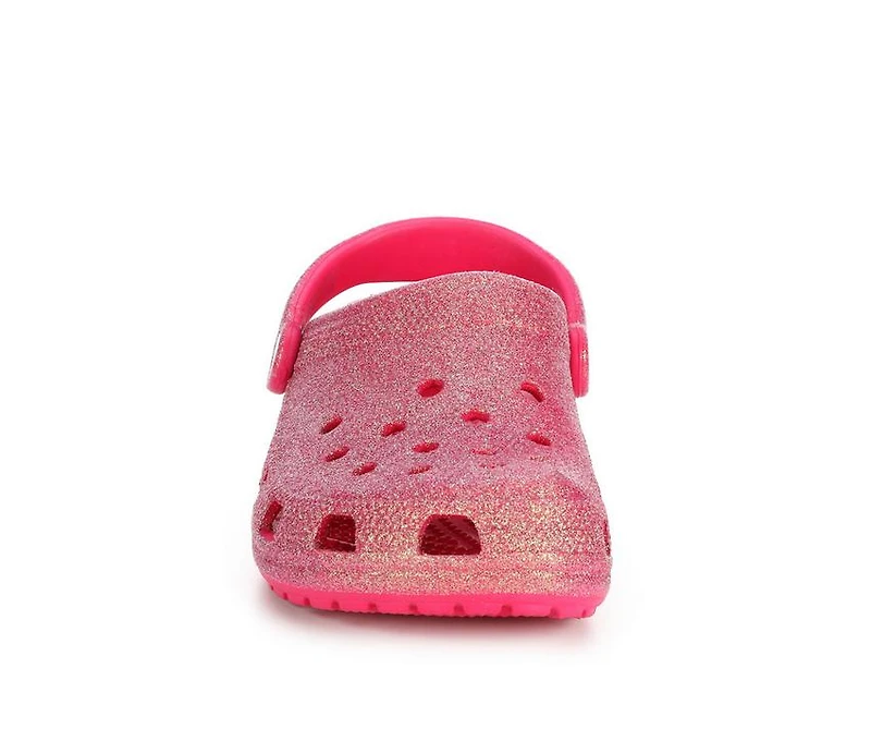 Adults' Crocs Classic Iridescent Glitter Clogs