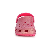 Adults' Crocs Classic Iridescent Glitter Clogs