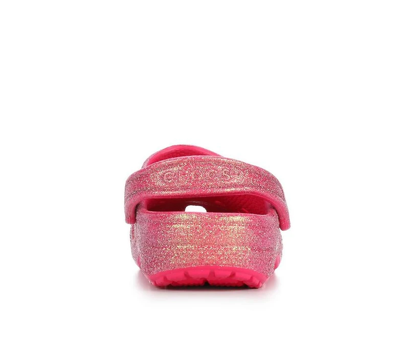 Adults' Crocs Classic Iridescent Glitter Clogs