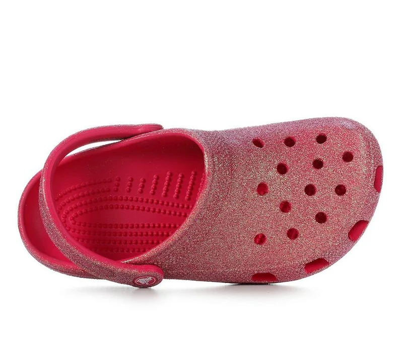 Adults' Crocs Classic Iridescent Glitter Clogs