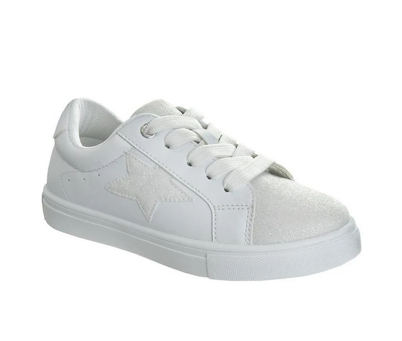Girls' Kensie Girl Little & Big Kid Star Lace Up Sneakers