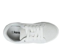 Girls' Kensie Girl Little & Big Kid Star Lace Up Sneakers