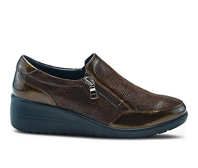 Women's Flexus Concha Wedge Slip On Shoes