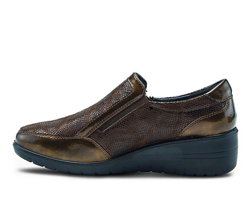 Women's Flexus Concha Wedge Slip On Shoes
