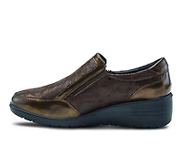 Women's Flexus Concha Wedge Slip On Shoes