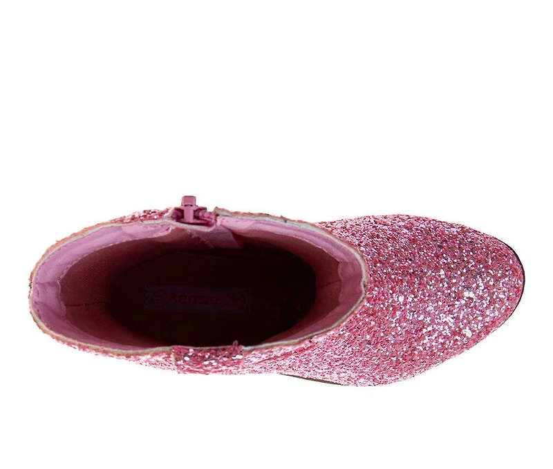 Girls' Kensie Girl Little & Big Kid Morgan Glitter Western Boots