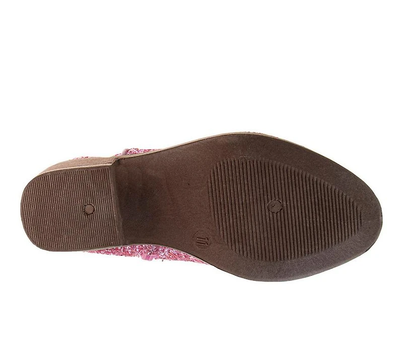 Girls' Kensie Girl Little & Big Kid Morgan Glitter Western Boots