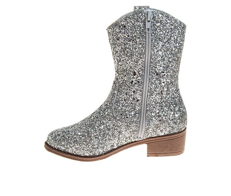 Girls' Kensie Girl Little & Big Kid Morgan Glitter Western Boots