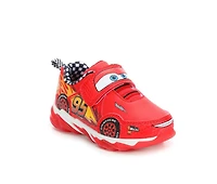 Boys' Disney Toddler & Little Kid Cars Lighted 7 Light-Up Sneakers
