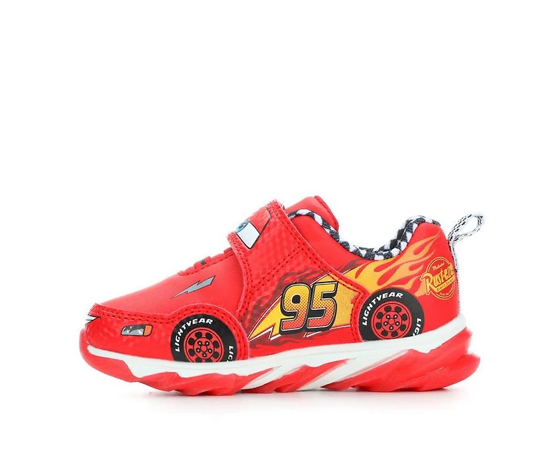 Boys' Disney Toddler & Little Kid Cars Lighted 7 Light-Up Sneakers