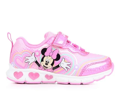 Girls' Disney Toddler & Little Kid Minnie Mouse Light-Up Sneakers