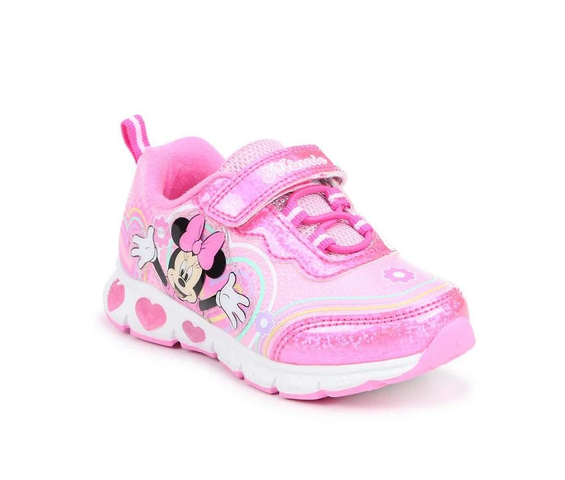 Girls' Disney Toddler & Little Kid Minnie Mouse Light-Up Sneakers
