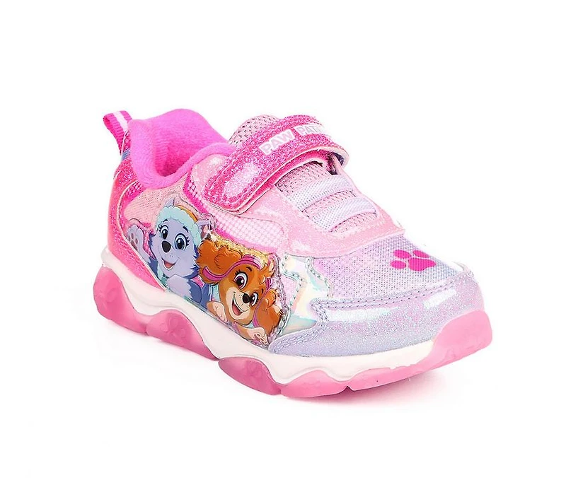 Girls' Nickelodeon Little Kid & Big Paw Patrol 21 Light-Up Sneakers