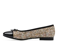 Women's White Mountain Bocci Flats