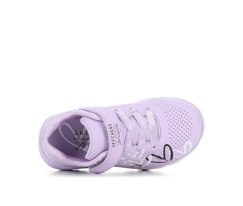 Girls' Skechers Street Toddler Uno Lite Heart Sneakers