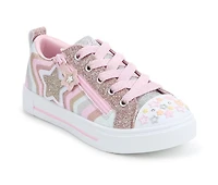 Girls' Skechers Little Kid Twinkle Sparks Cosmic Burst Sneakers