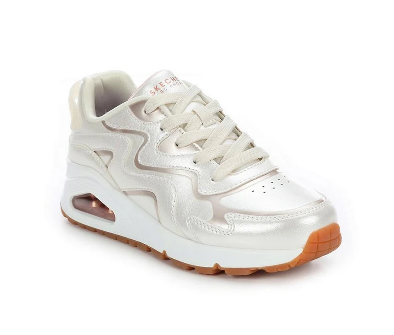Girls' Skechers Street Little Kid & Big Uno Gen1 Shimmer Sneakers
