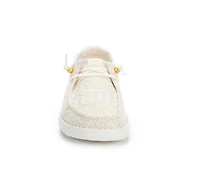 Women's HEYDUDE Wendy Crochet Lace Casual Shoes