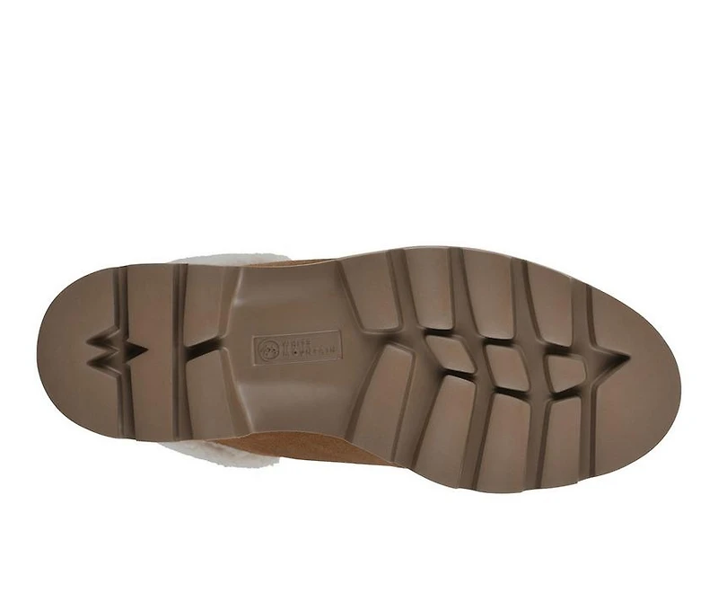 Women's White Mountain Gloving Lace Up Winter Booties