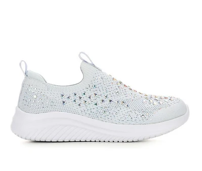 Girls' Skechers Little Kid & Big Ultra Flex 3.0 Sparkle Show Slip-on Shoes