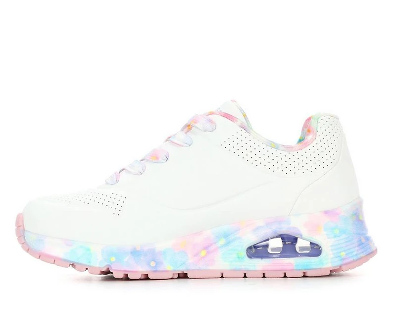 Girls' Skechers Street Little Kid & Big Uno Gen1 Floral Sneakers