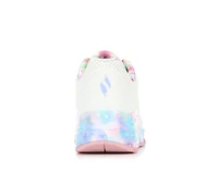Girls' Skechers Street Little Kid & Big Uno Gen1 Floral Sneakers