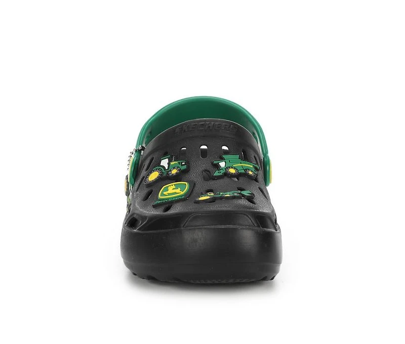 Kids' Cali Gear Little Kid & Big Swifters Tractor Splash John Deere Clogs