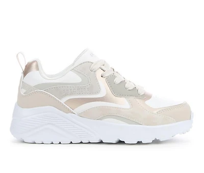 Girls' Skechers Street Little Kid & Big Uno Lite Metallic Blast Sneakers