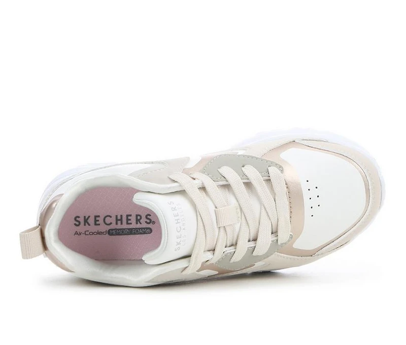 Girls' Skechers Street Little Kid & Big Uno Lite Metallic Blast Sneakers