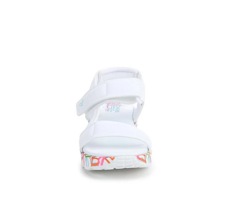 Girls' Skechers Street Little Kid & Big Uno Lite Goldcrown Sandals
