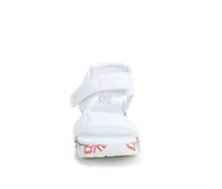 Girls' Skechers Street Little Kid & Big Uno Lite Goldcrown Sandals