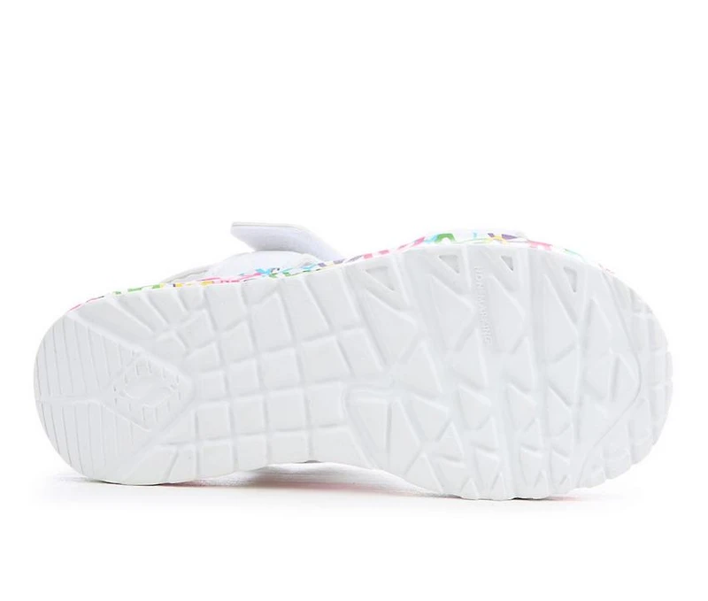 Girls' Skechers Street Little Kid & Big Uno Lite Goldcrown Sandals