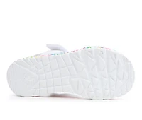 Girls' Skechers Street Little Kid & Big Uno Lite Goldcrown Sandals