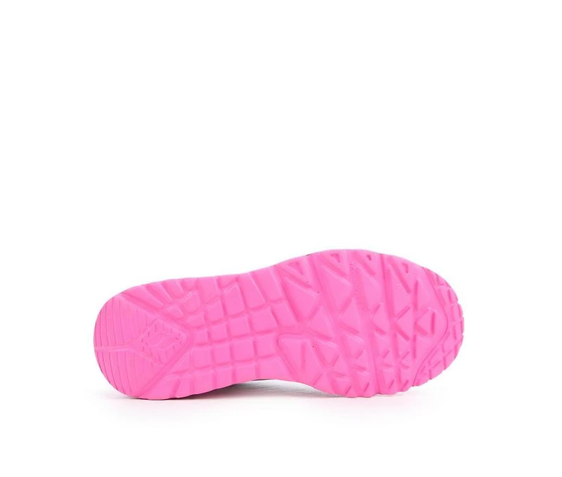 Girls' Skechers Street Little Kid & Big Uno Lite JGoldcrown Heart Sneakers