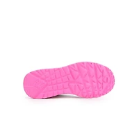 Girls' Skechers Street Little Kid & Big Uno Lite JGoldcrown Heart Sneakers