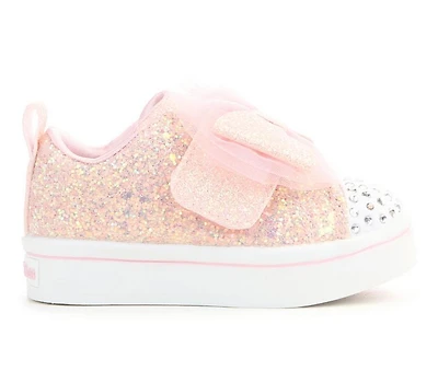 Girls' Skechers Toddler Twinkle Lites 2.0 Bow Light-Up Sneakers