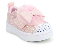 Girls' Skechers Toddler Twinkle Lites 2.0 Bow Light-Up Sneakers