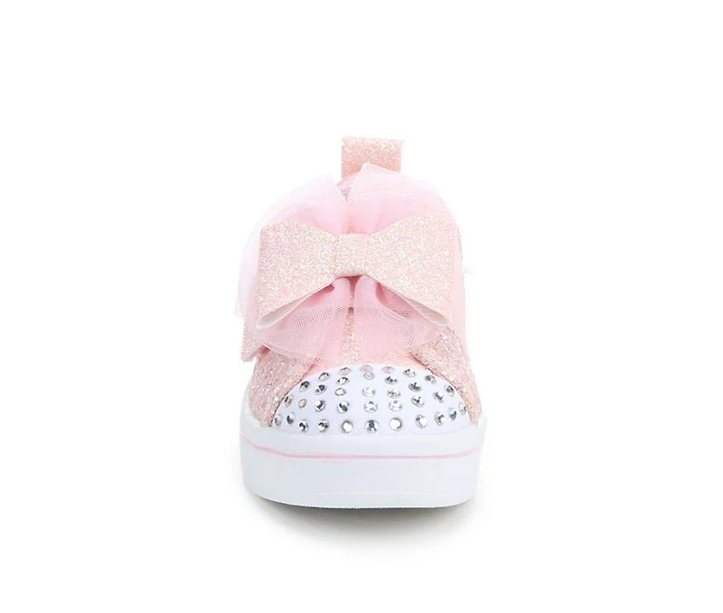 Girls' Skechers Toddler Twinkle Lites 2.0 Bow Light-Up Sneakers