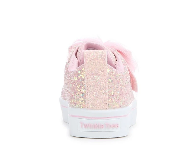Girls' Skechers Toddler Twinkle Lites 2.0 Bow Light-Up Sneakers