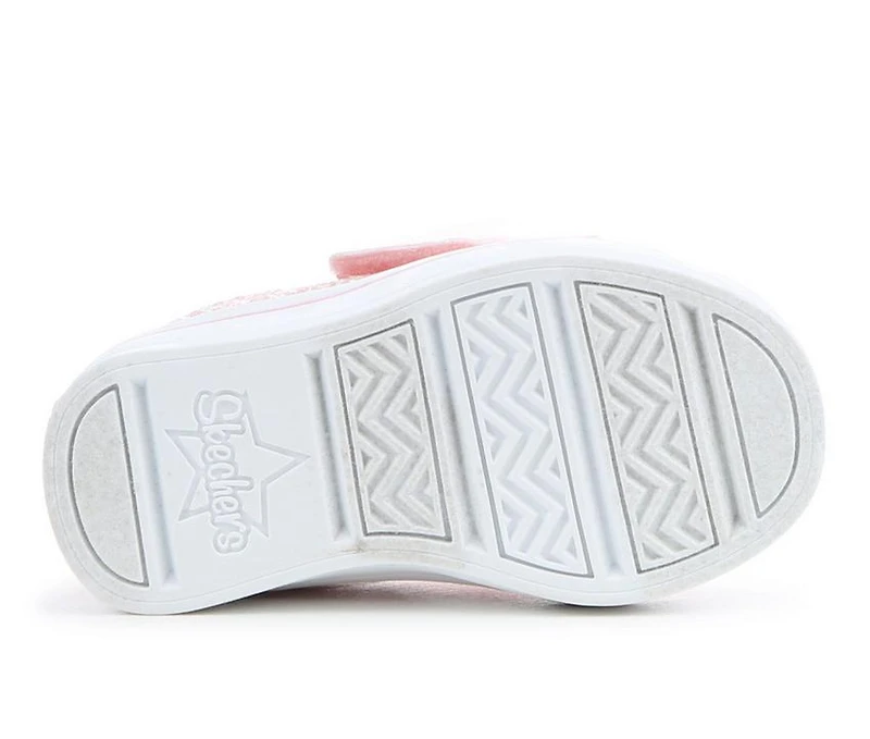 Girls' Skechers Toddler Twinkle Lites 2.0 Bow Light-Up Sneakers