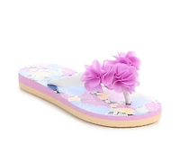 Girls' Roxy Little Kid & Big RG Flower Power Flip-Flops