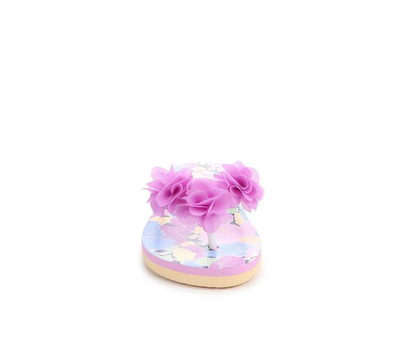 Girls' Roxy Little Kid & Big RG Flower Power Flip-Flops