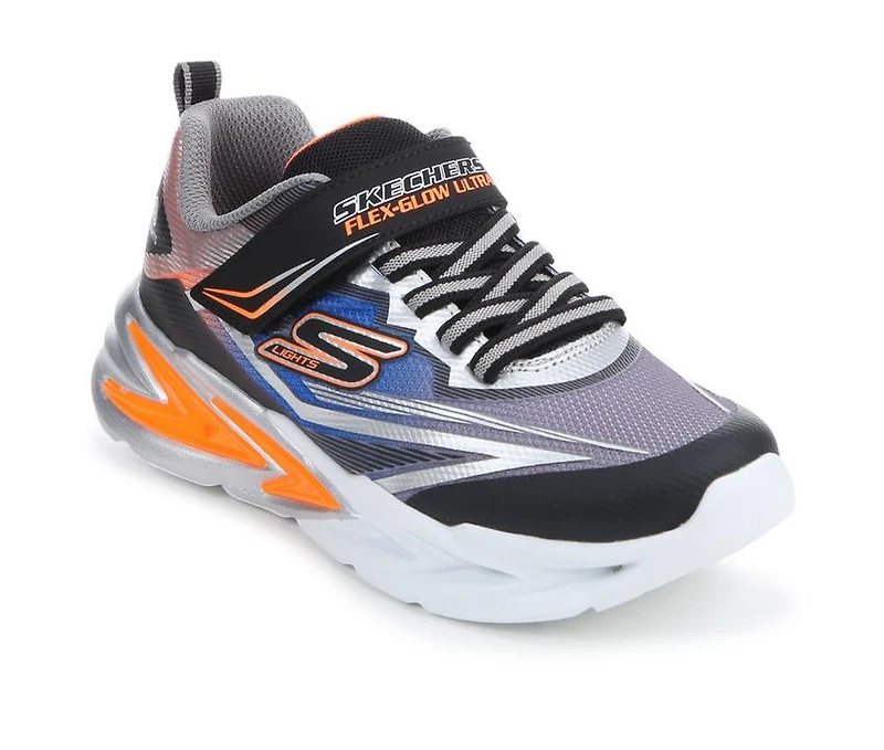 Kids' Skechers Little Kid & Big Flex Glow Ultra Wide Light-Up Shoes