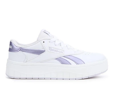 Girls' Reebok Big Kid Court Advance Surge Platform Sneakers