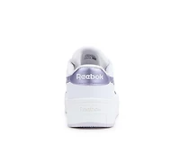 Girls' Reebok Big Kid Court Advance Surge Platform Sneakers