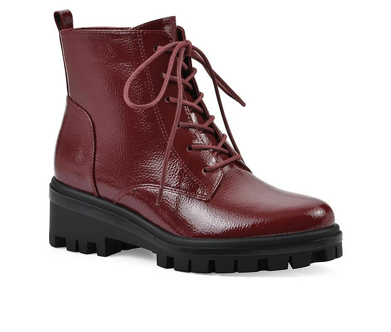 Women's White Mountain Tappy Combat Boots