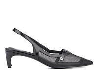 Women's New York and Company Kristie Slingback Pumps